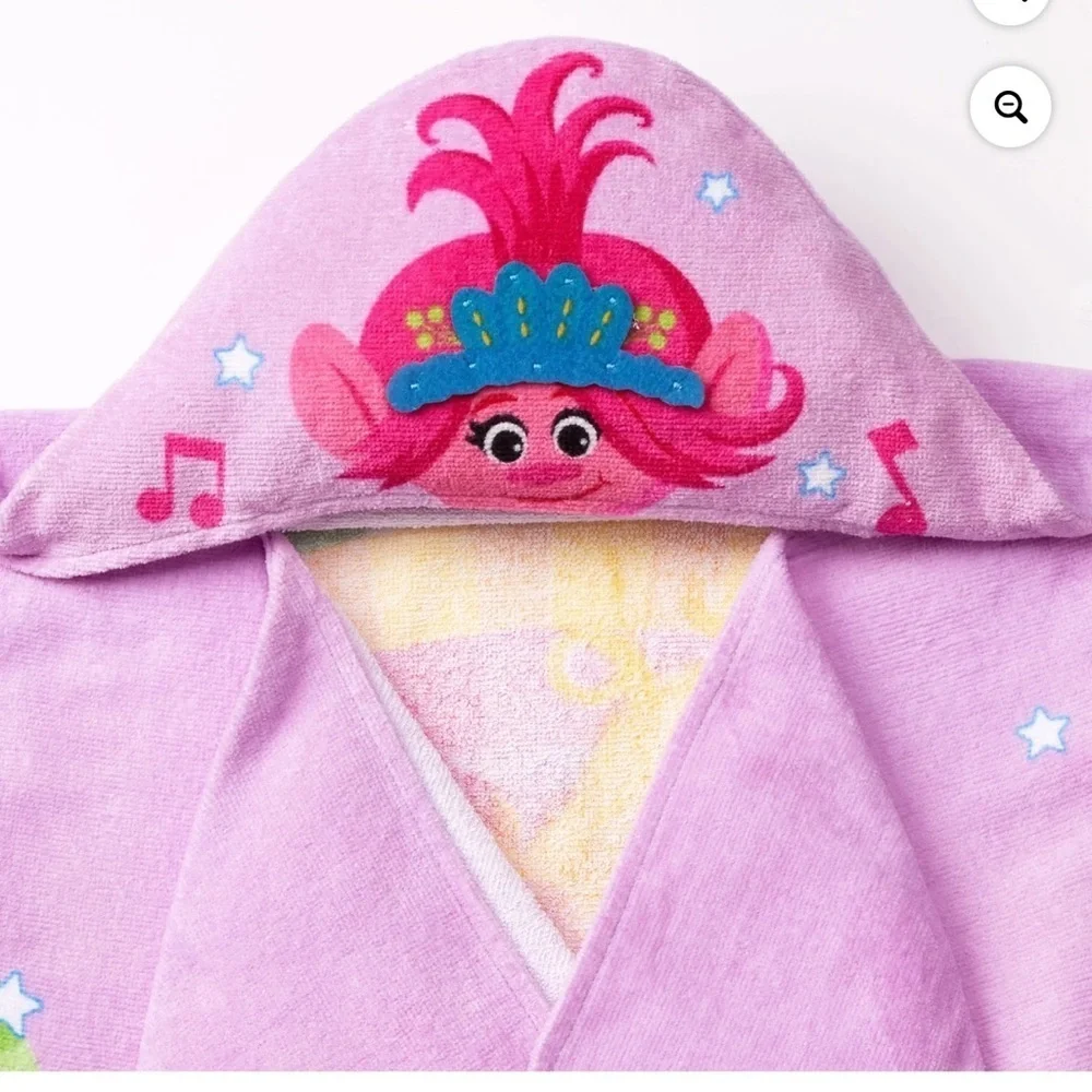Trolls Poppy Kids Cotton Hooded Towel